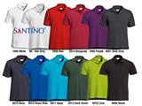 Poloshirt Santino Ricardo pol/kat 190 gr maat S-XXXL